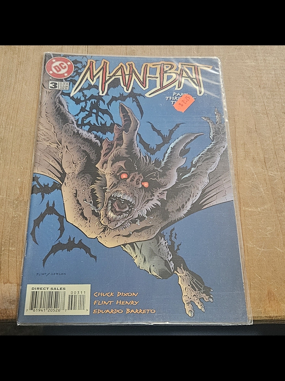 Man-Bat #3 (DC Comics April 1996)